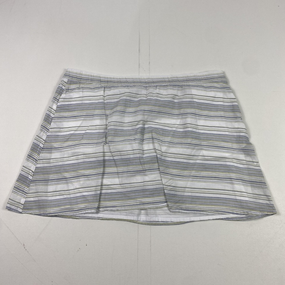 Columbia PFG‎ Skirt Womens Medium Striped Performance Fishing Gear Outdoor